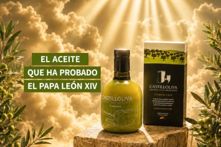 Imagen sobre Castilloliva Premium conquista al Papa León XIV en su visita a España